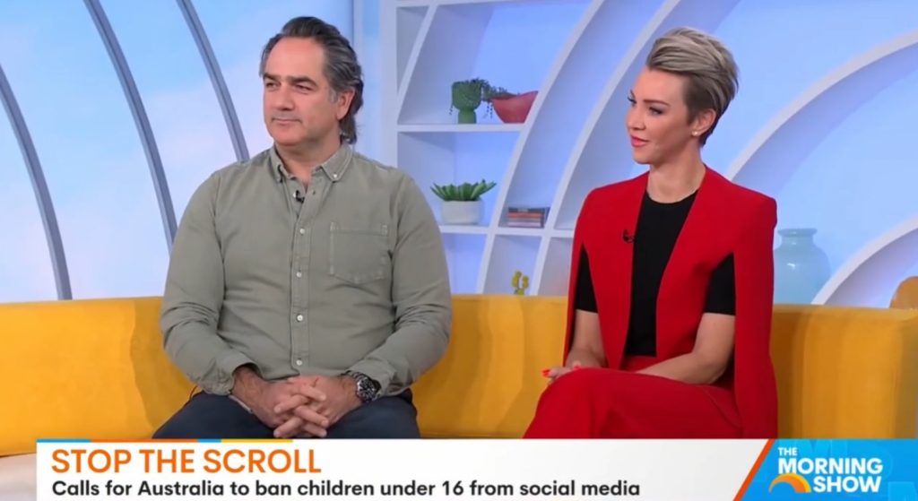 Morning Show - Channel 7 - Ban children from social media under 16